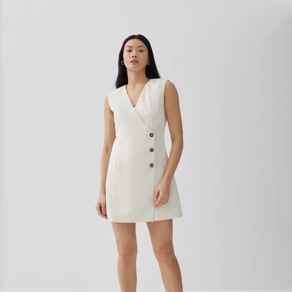Love, Bonito Shift Wrap Mini Dress